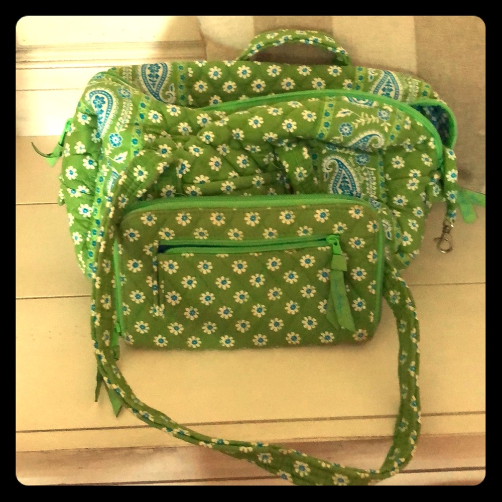 Vera Bradley handbag with matching wallet